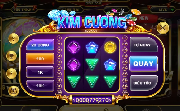 Minigame Kim Cương Tại Go88 Cách Chơi Đơn Giản Nhận Thưởng Lớn Mỗi Ngày