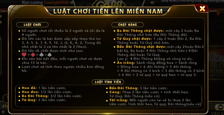 Trải Nghiệm Tiến Lên Miền Nam Tại Go88 Với Những Ván Bài Đấu Trí Kịch Tính