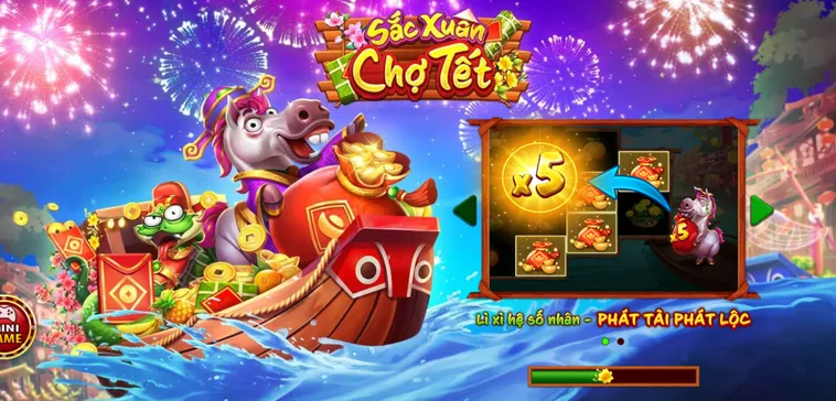 Không Khí Nổ Hũ Sắc Xuân Chợ Tết Tại Go88 Mang Tài Lộc Đến Mọi Nhà