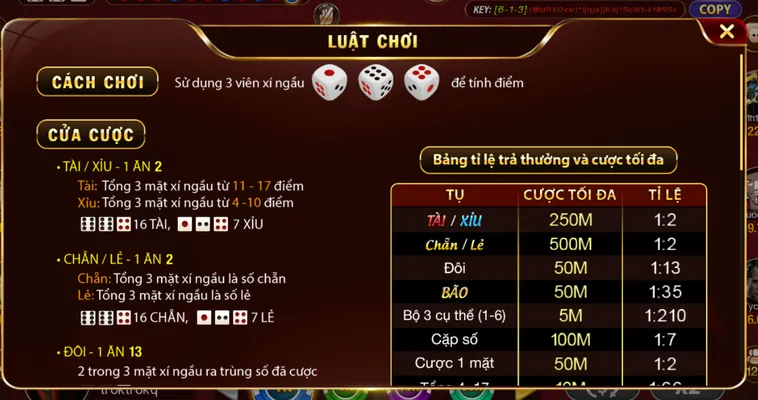 Casino Sicbo Tài Xỉu Sảnh Rồng Tại Go88 Đỉnh Cao Đấu Trí Săn Thưởng